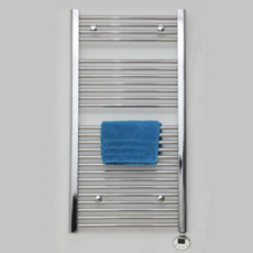 Opal Standard Straight Towel Rail 800X500Mm - Chrome